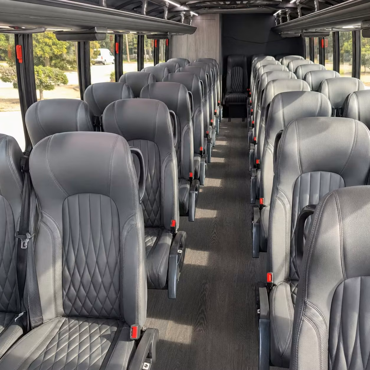 30 passenger minibus interior