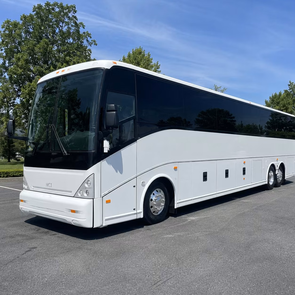 bellingham charter bus rental exterior