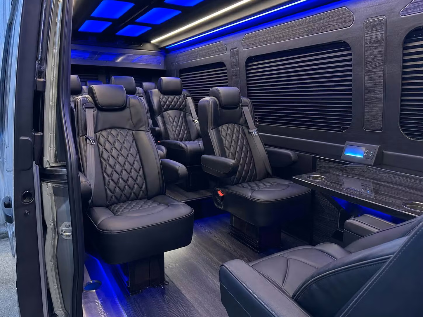 sprinter van transportation for groups and events across bellingham