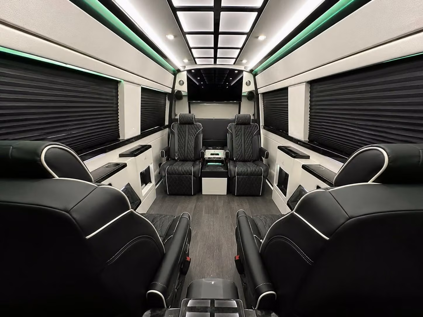sprinter van with driver interior